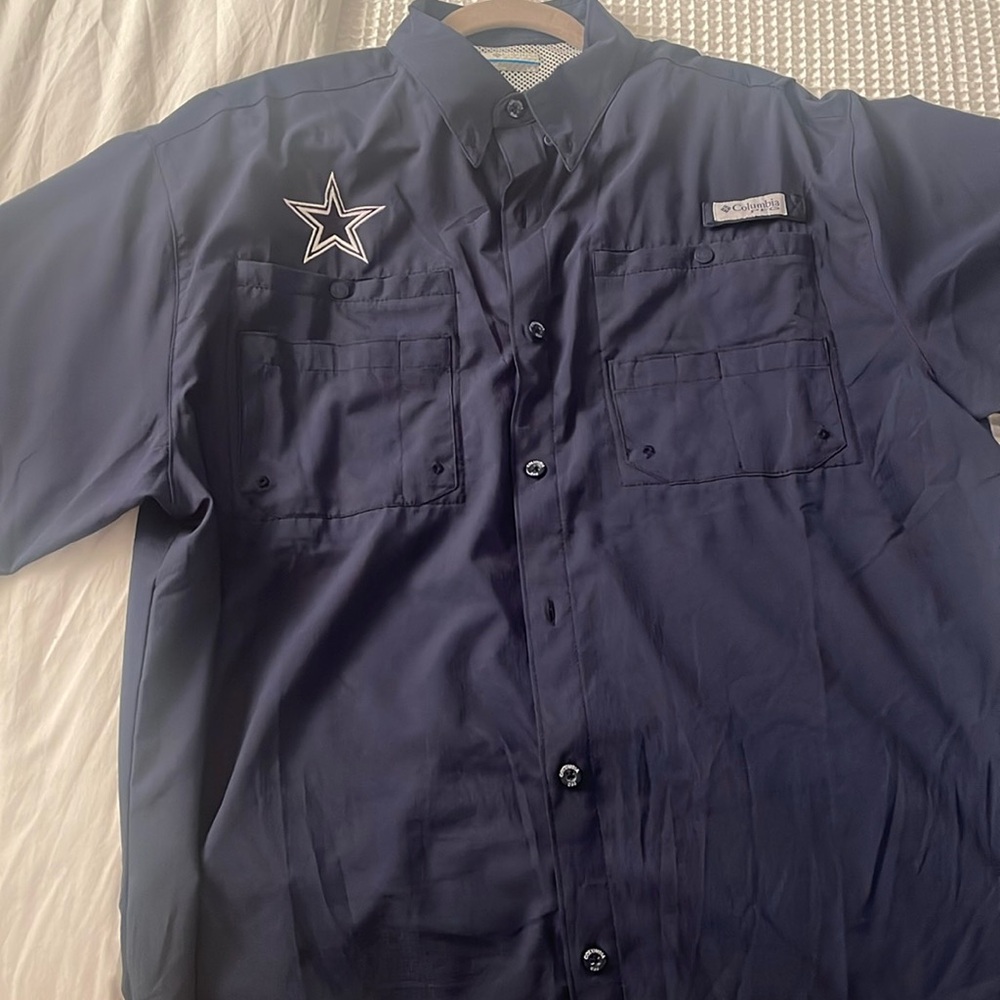 PFF COLUMBIA DALLAS COWBOYS MENS SHIRT